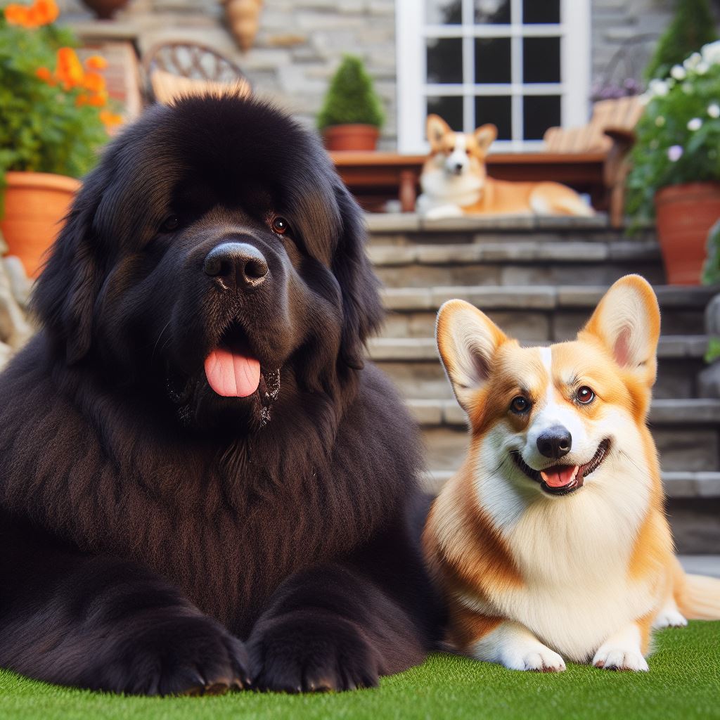 Allevamento Terranova e Welsh Corgi a Chiusa di San Michele